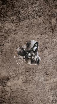 Born to stand out - Kunstleder Portmoneepanel